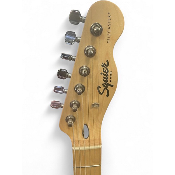 Used Squier Telecaster Butterscotch Solid Body Electric Guitar
