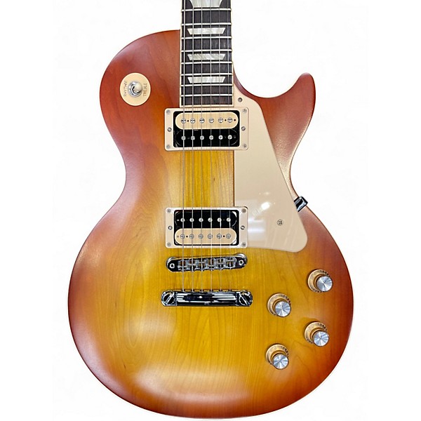 Used Gibson Les Paul Traditional Pro V Iced Tea Burst Solid Body Electric Guitar