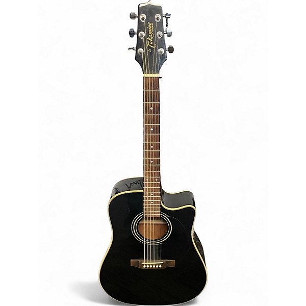 Used Takamine EG531C Black Acoustic Guitar