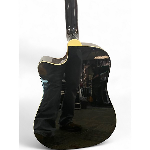 Used Takamine EG531C Black Acoustic Guitar