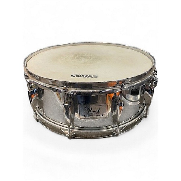 Used Pearl 14in Steel Shell Snare Chrome Drum