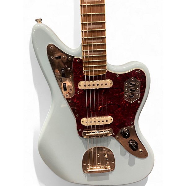 Used Squier CLASSIC VIBE 70S JAGUAR Daphne Blue Solid Body Electric Guitar