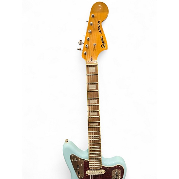Used Squier CLASSIC VIBE 70S JAGUAR Daphne Blue Solid Body Electric Guitar