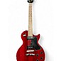 Used Epiphone Les Paul Standard Crimson Red Trans Solid Body Electric Guitar thumbnail