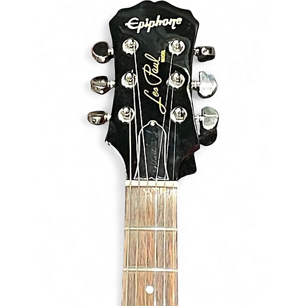 Used Epiphone Les Paul Standard Crimson Red Trans Solid Body Electric Guitar