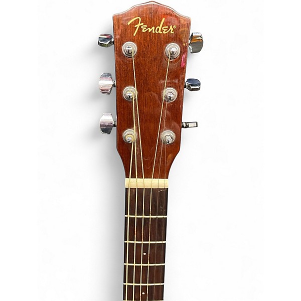 Used Fender DC60 Natural Acoustic Guitar