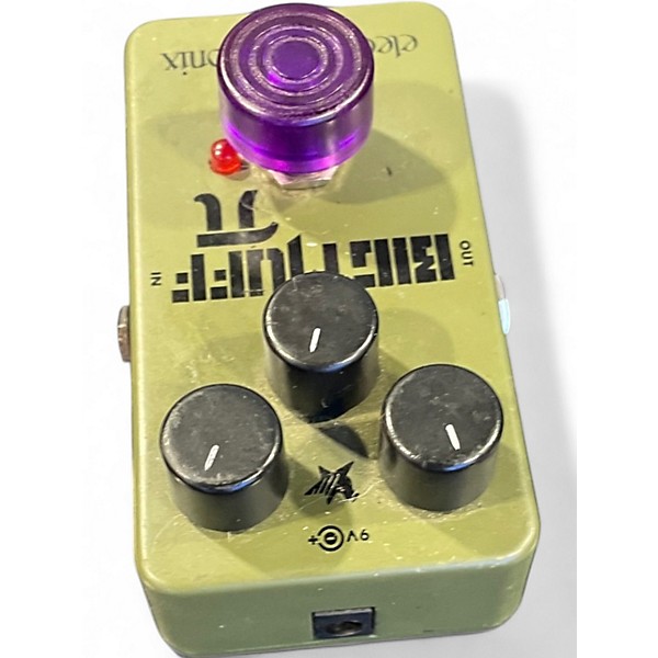 Used Electro-Harmonix Green Russian Big Muff Pi Fuzz Effect Pedal