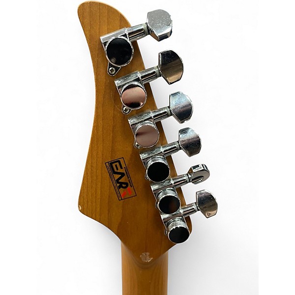 Used Eart DMX9 Green Solid Body Electric Guitar