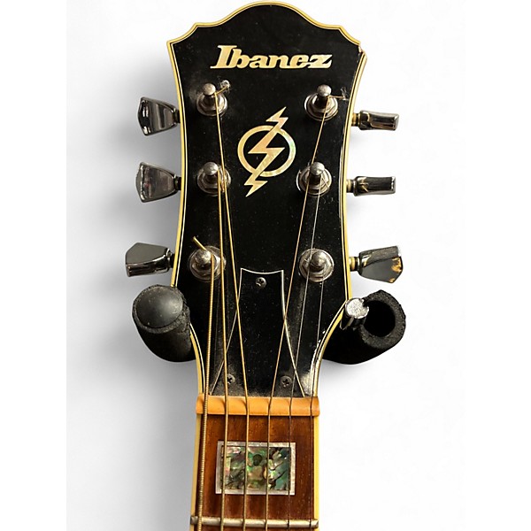 Used Ibanez AF84E Worn Brown Hollow Body Electric Guitar