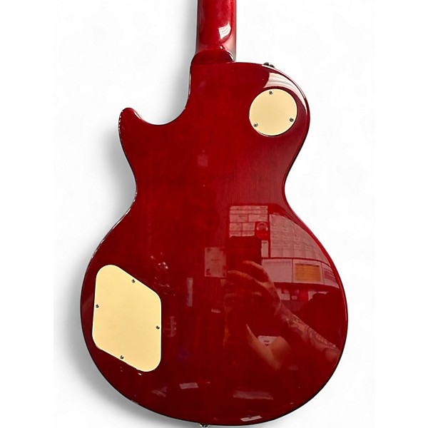 Used Epiphone Les Paul Standard Pro Cherry Sunburst Solid Body Electric Guitar
