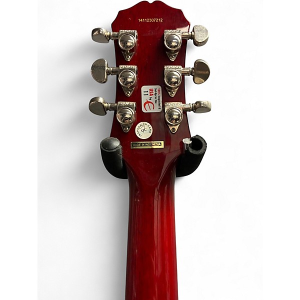 Used Epiphone Les Paul Standard Pro Cherry Sunburst Solid Body Electric Guitar