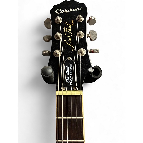 Used Epiphone Les Paul Standard Pro Cherry Sunburst Solid Body Electric Guitar