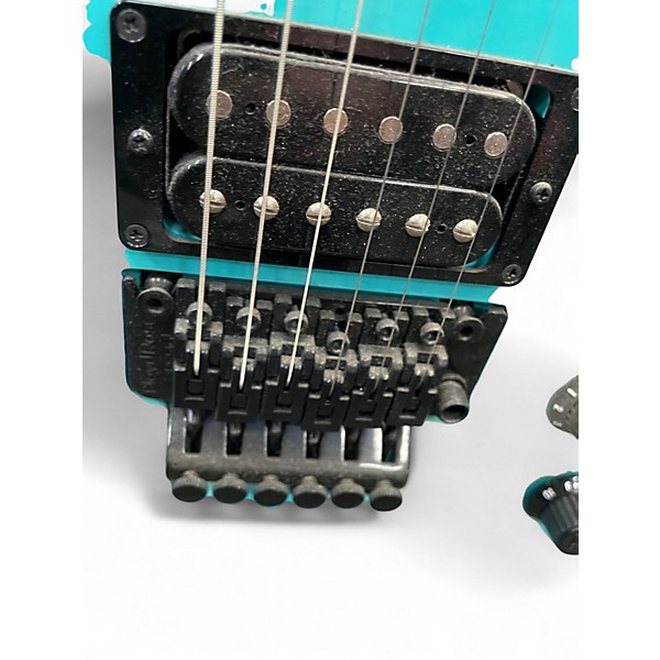 Used Fender HM STRAT Tropical Turquoise Solid Body Electric Guitar