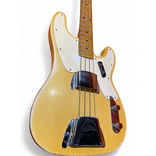 Vintage 1970 Fender 1970 Telecaster Bass Blonde Electric Bass Guitar