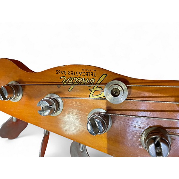 Vintage 1970 Fender 1970 Telecaster Bass Blonde Electric Bass Guitar