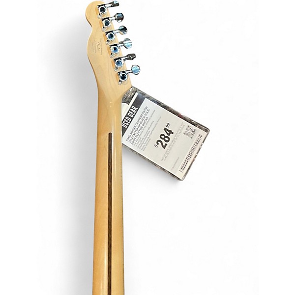 Used Squier Contemporary Telecaster HH Black Solid Body Electric Guitar