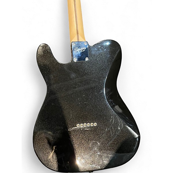 Used Squier Contemporary Telecaster HH Black Solid Body Electric Guitar