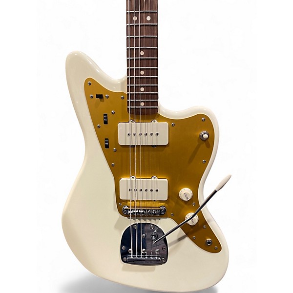 Used Squier J Mascis Jazzmaster Olympic White Solid Body Electric Guitar