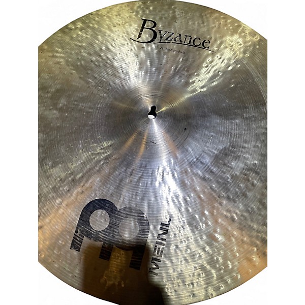 Used MEINL 21in BYZANE MEDIUM RIDE Cymbal