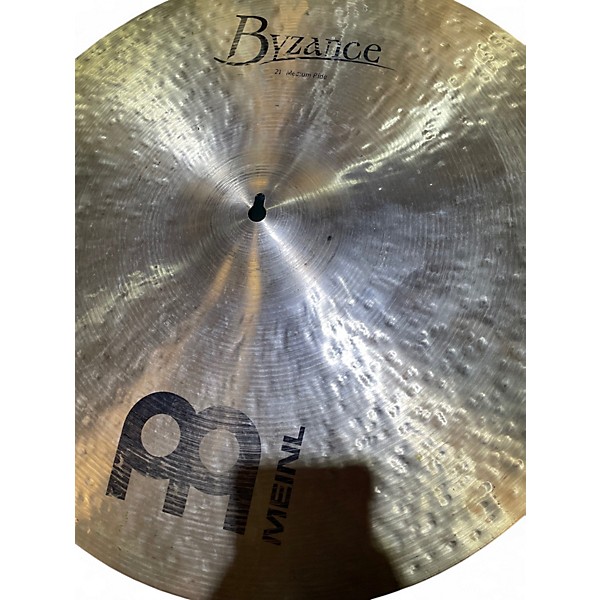 Used MEINL 21in BYZANE MEDIUM RIDE Cymbal