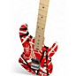 Used EVH Striped Series Red Solid Body Electric Guitar