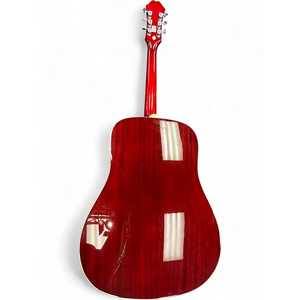 Used Epiphone Hummingbird Cherry Sunburst Acoustic Guitar