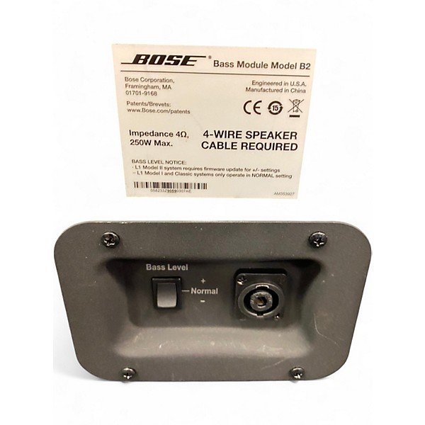 Used Bose B2 Bass Module Unpowered Subwoofer