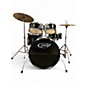 Used PDP by DW 5 Piece Junior Drum Kit Black Drum Kit thumbnail