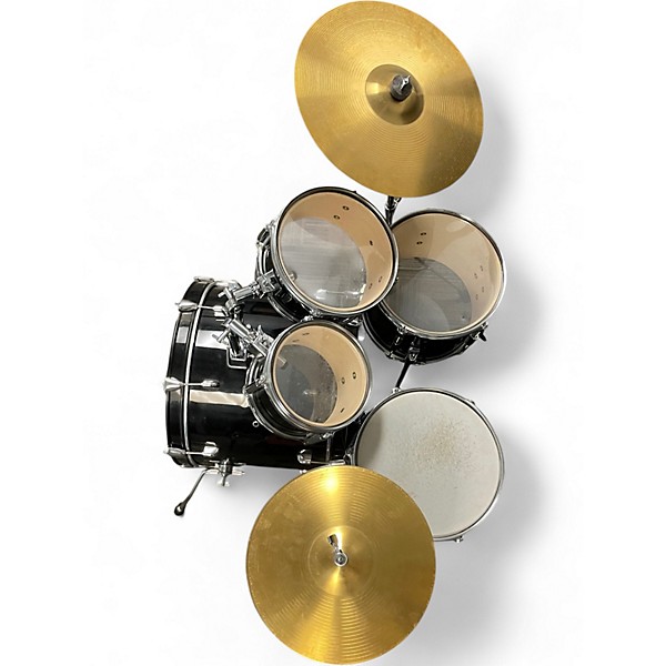 Used PDP by DW 5 Piece Junior Drum Kit Black Drum Kit