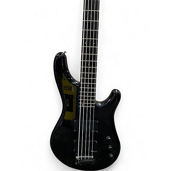 Vintage 1985 Ibanez RB885 Black Electric Bass Guitar