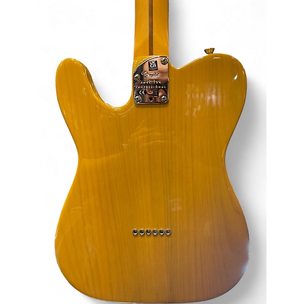 Used Fender American Professional II Telecaster Butterscotch Blonde Solid Body Electric Guitar