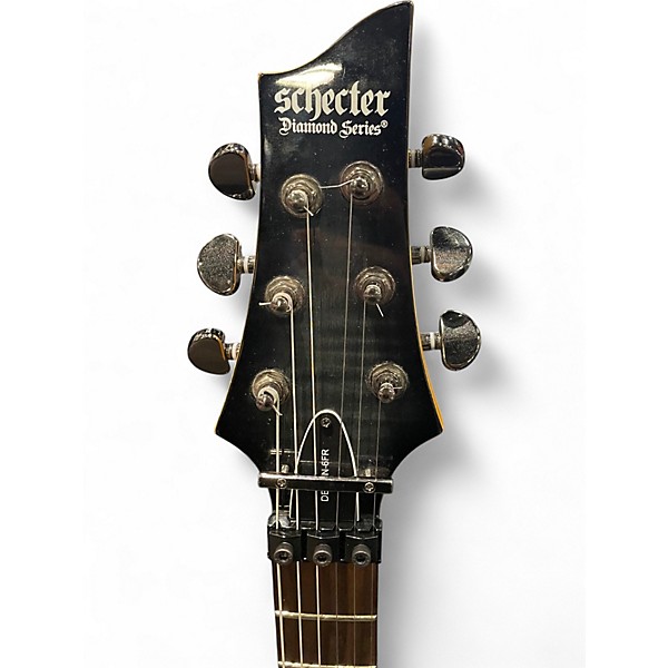 Used Schecter Guitar Research Demon 6 fr Trans Gray Solid Body Electric Guitar