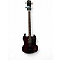 Used Ventura sg bass style Cherry Electric Bass Guitar thumbnail