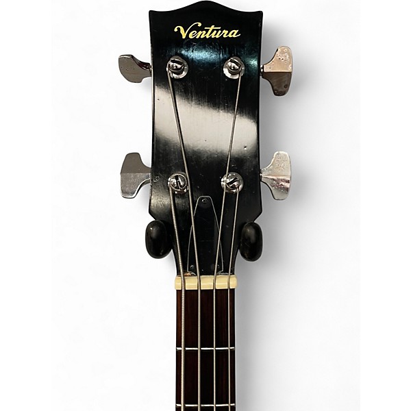 Used Ventura sg bass style Cherry Electric Bass Guitar