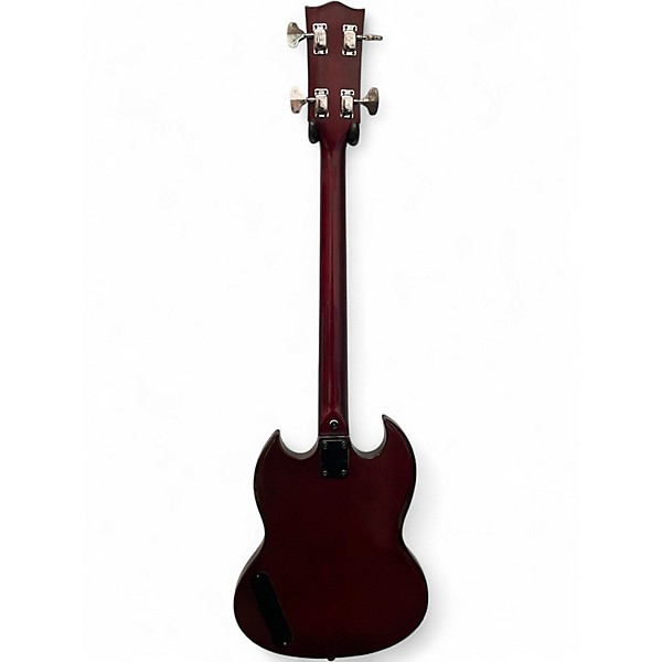 Used Ventura sg bass style Cherry Electric Bass Guitar