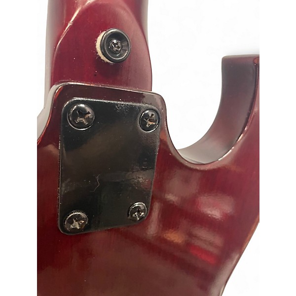 Used Ventura sg bass style Cherry Electric Bass Guitar