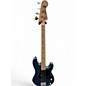 Used Fender American Performer Precision Bass Blue Electric Bass Guitar thumbnail