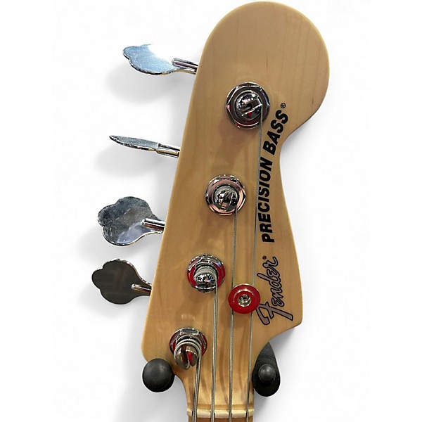 Used Fender American Performer Precision Bass Blue Electric Bass Guitar