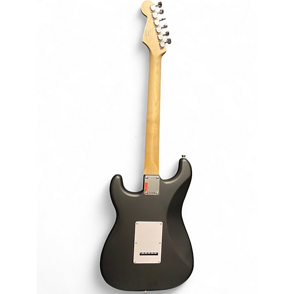 Used Fender squire Satin Black Solid Body Electric Guitar