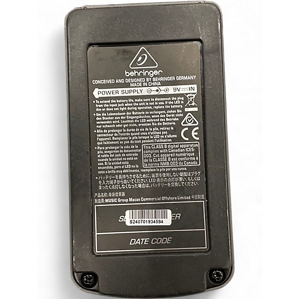 Used Behringer TU300 Chromatic Tuner Pedal