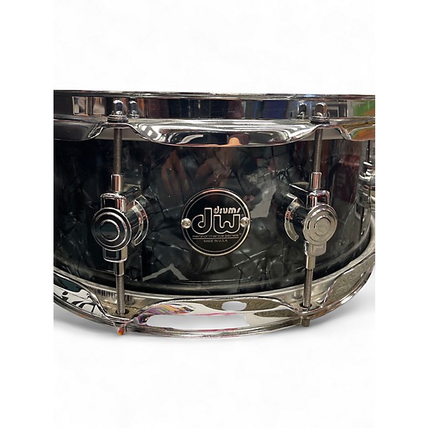 Used DW 14in BLACK DIAMOND 6.5X14 Black Drum