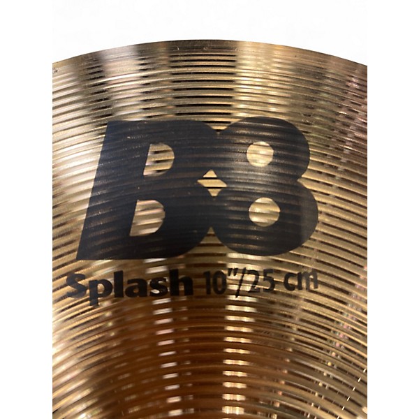 Used SABIAN 10in B8 Splash Cymbal