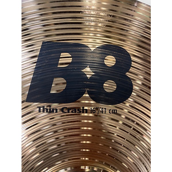 Used SABIAN 16in B8 Thin Crash Cymbal