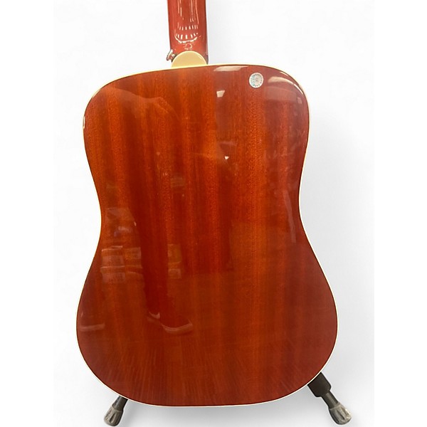 Used Epiphone Hummingbird Studio Cherry  Acoustic Electric Guitar