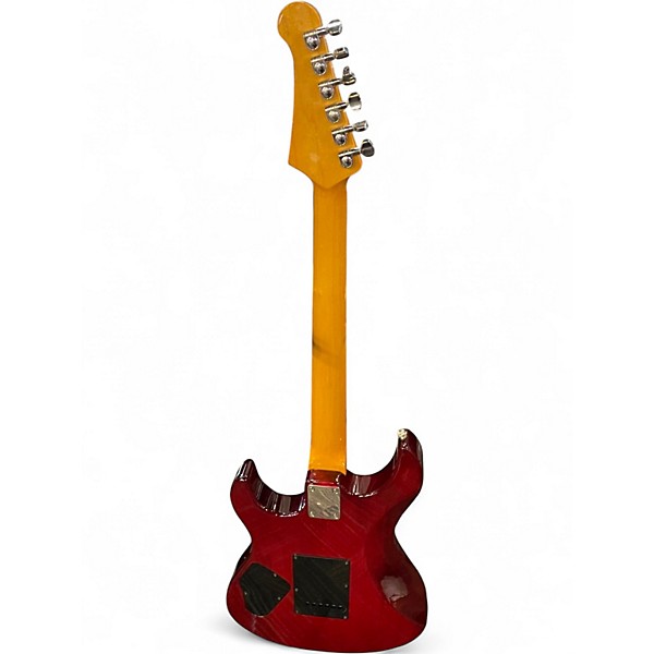 Used Yamaha PAC612VIIFM Red Solid Body Electric Guitar