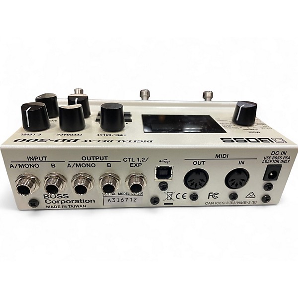 Used BOSS DD500 Digital Delay Effect Pedal
