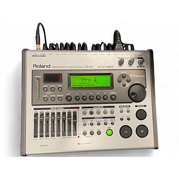 Used Roland TD20 Electric Drum Set