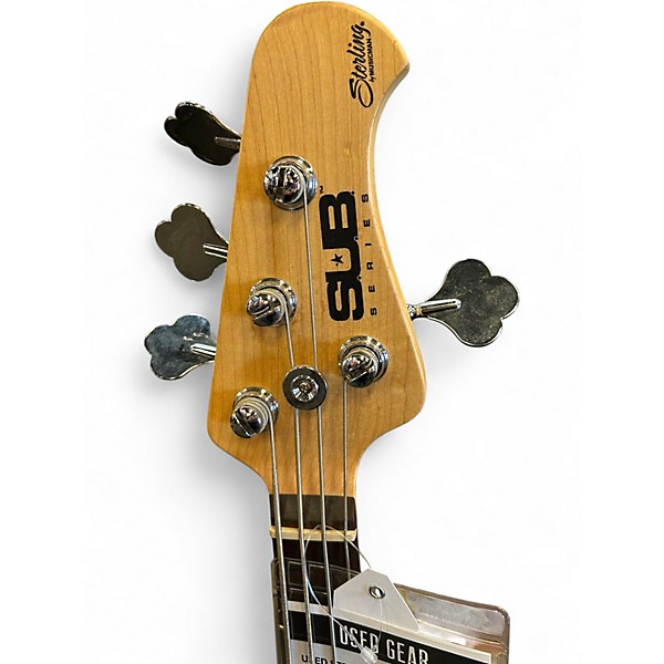 Used Sterling by Music Man Sub 4 Walnut Electric Bass Guitar