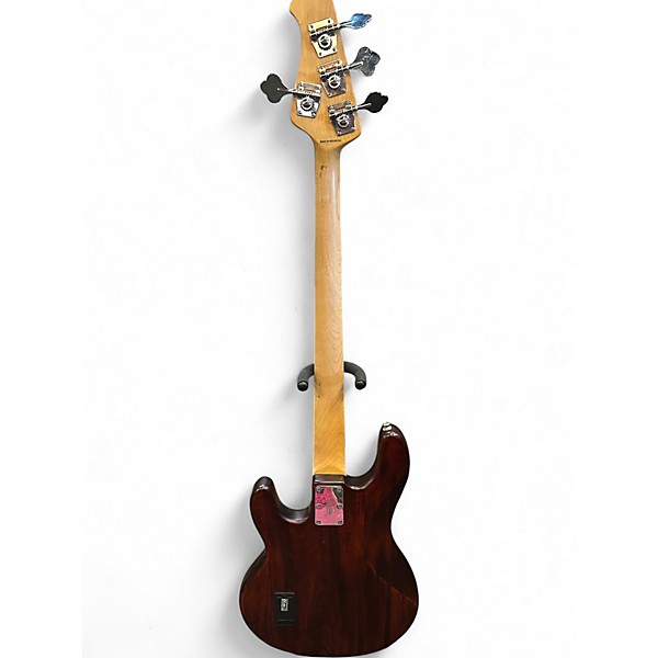 Used Sterling by Music Man Sub 4 Walnut Electric Bass Guitar