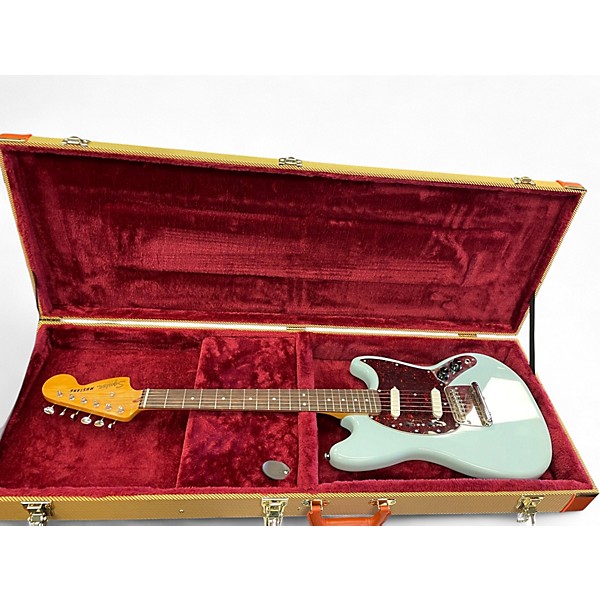 Used Squier Classic Vibe 60s Mustang Sonic Blue Solid Body Electric Guitar